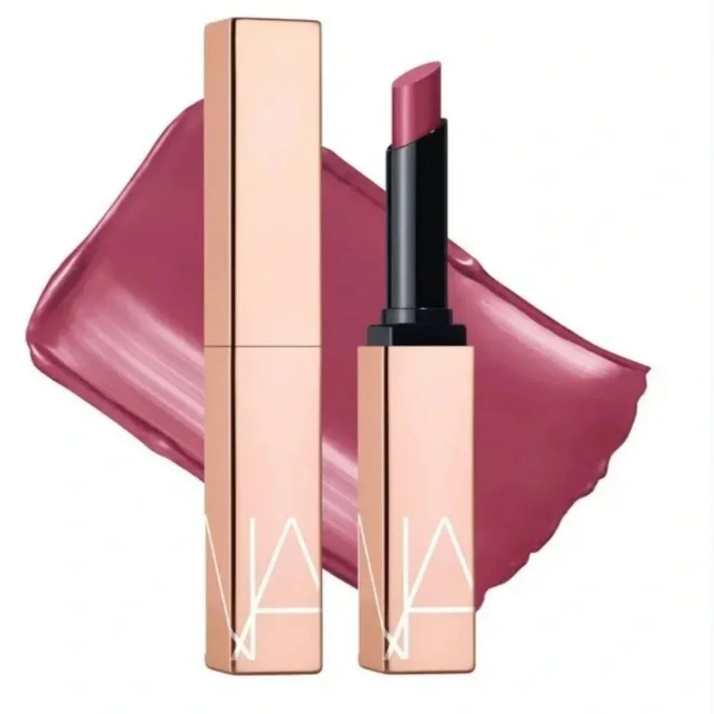 NARS All In Afterglow Sensual Shine Lipstick- bright plum, sheer, high shine